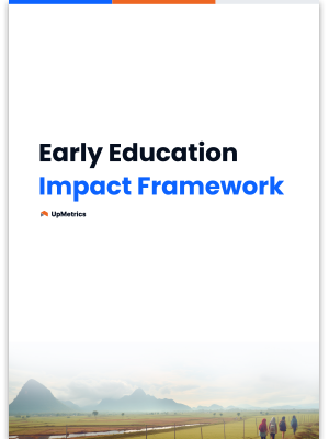 Impact Framework - Cover - Early Education