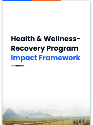 Impact Framework - Cover - Health and Wellness Recovery Program