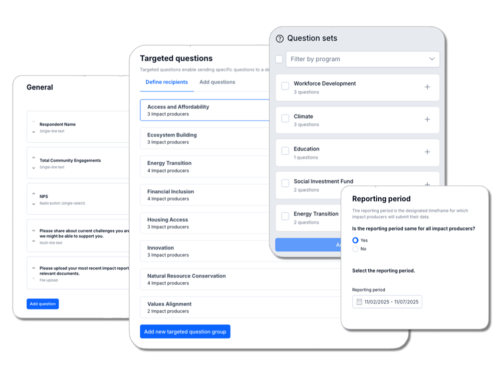 Impact Reporting - Multi screen