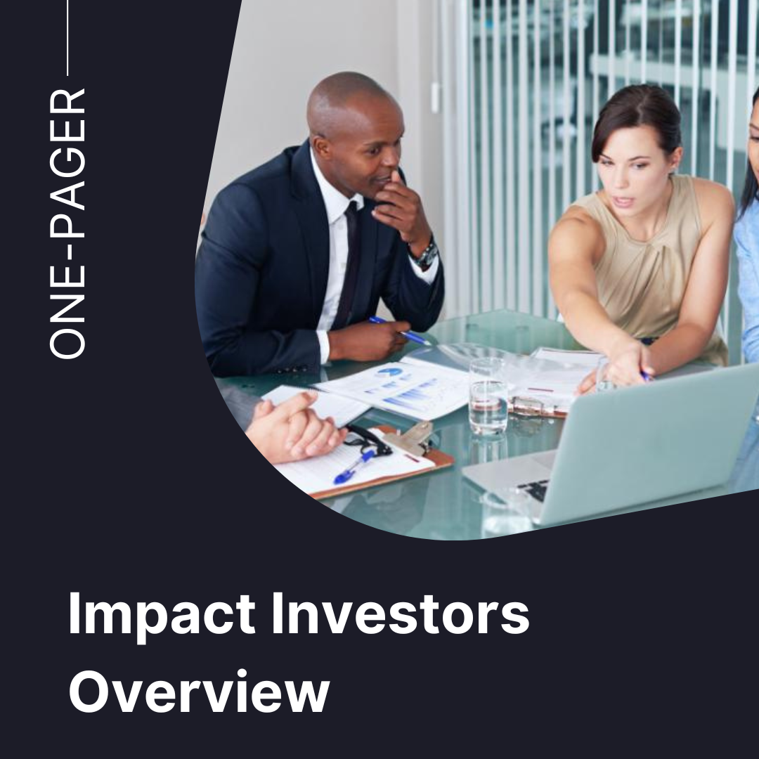 Impact Investor One Pager