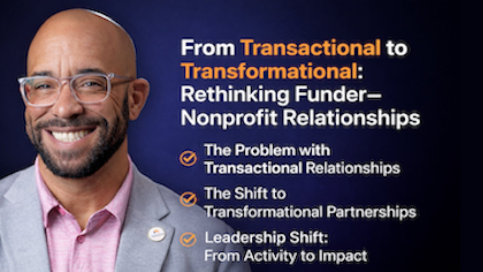 Nonprofit exchange podcast banner