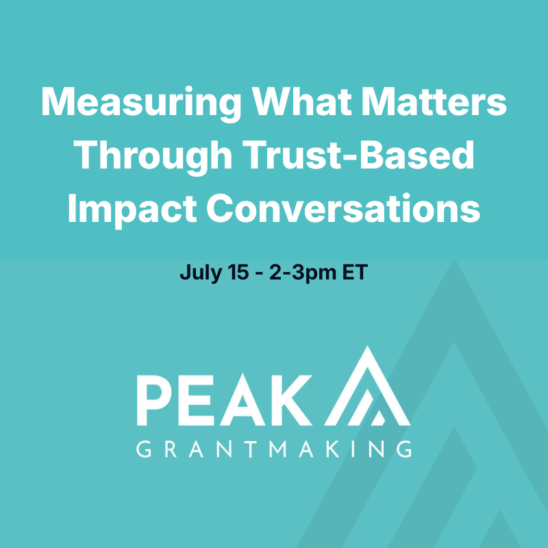 PEAk Session Measuring what matters