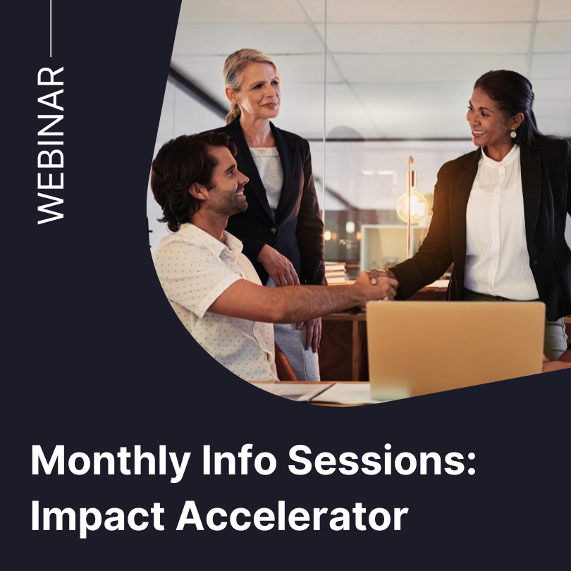 Resource Tile - Monthly Impact Accelerator Info Sessions