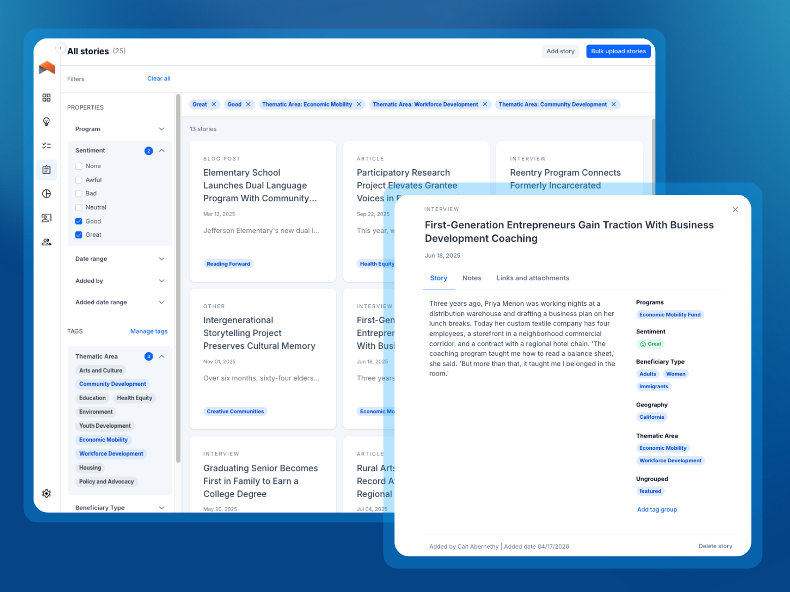 Stories 2.0 - Product Shot 2026