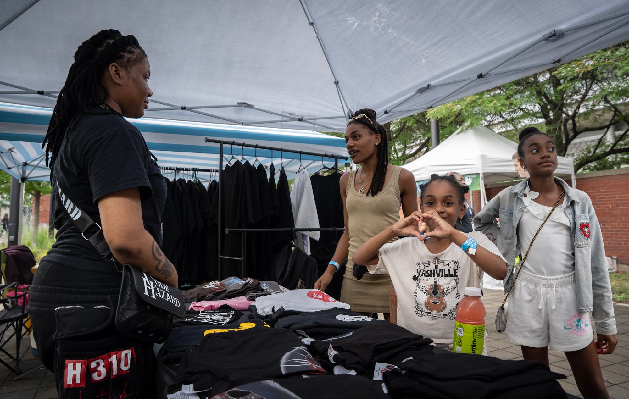 Student Endea at Vendor Market Business Code Hazard