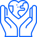 icon - world hands help 128