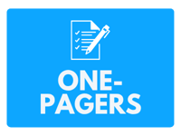 one-pager graphic